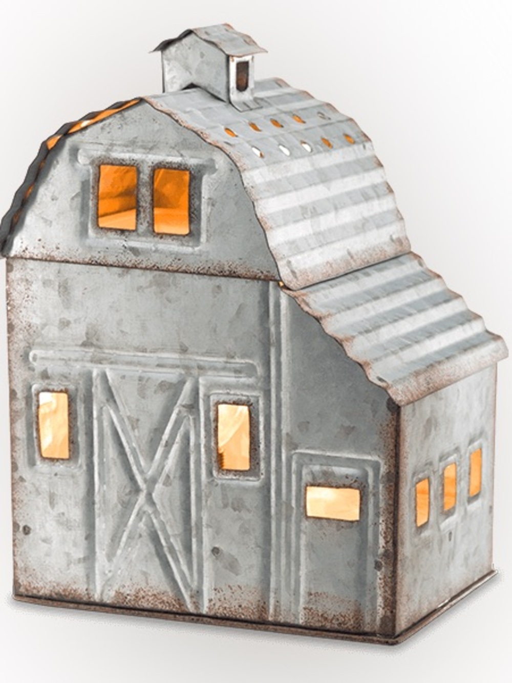Country Living Scentsy Galvanized Metal House warmer